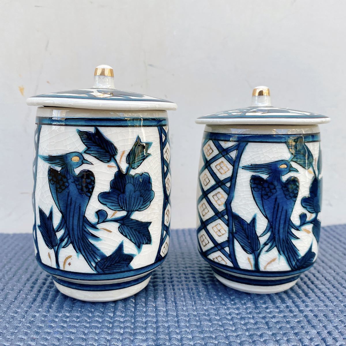 九谷焼 玉浪造 夫婦湯呑 金彩 item details | Yahoo! Japan Auctions
