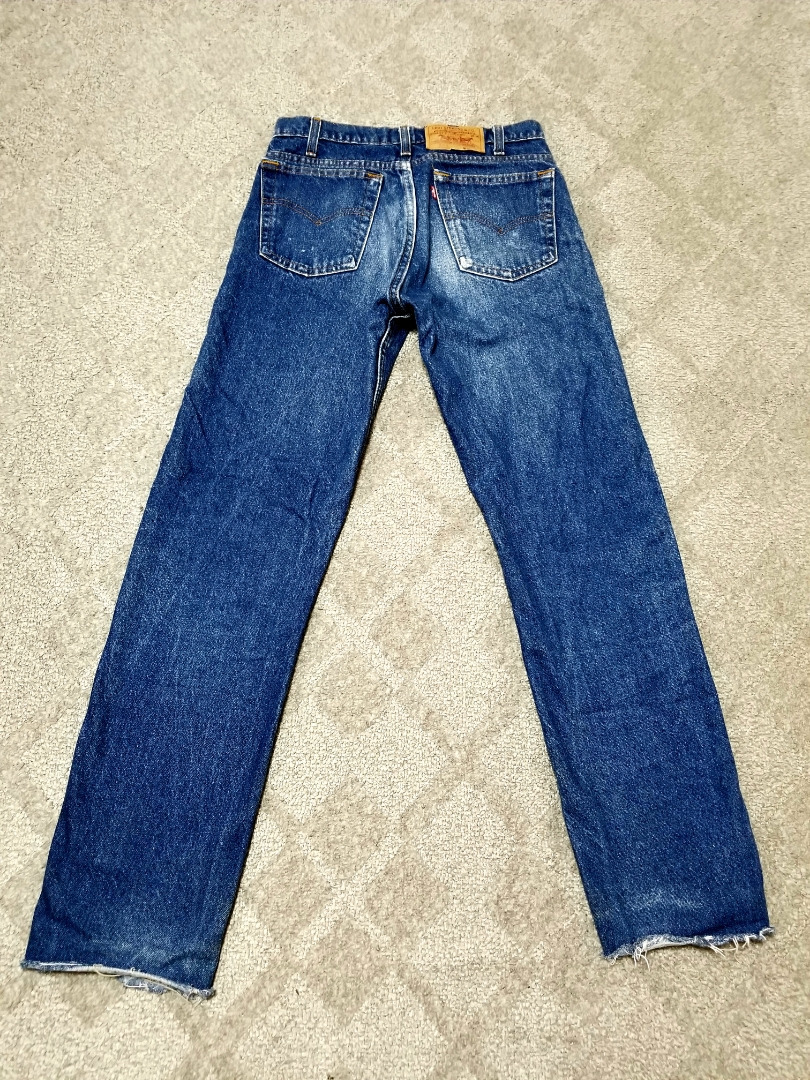 良好 90s 90年 USA製 levi's リーバイス 505 w30 90年代 アメリカ製 ビンテージジーンズ アメリカ古着 ヒゲ落ち_画像3