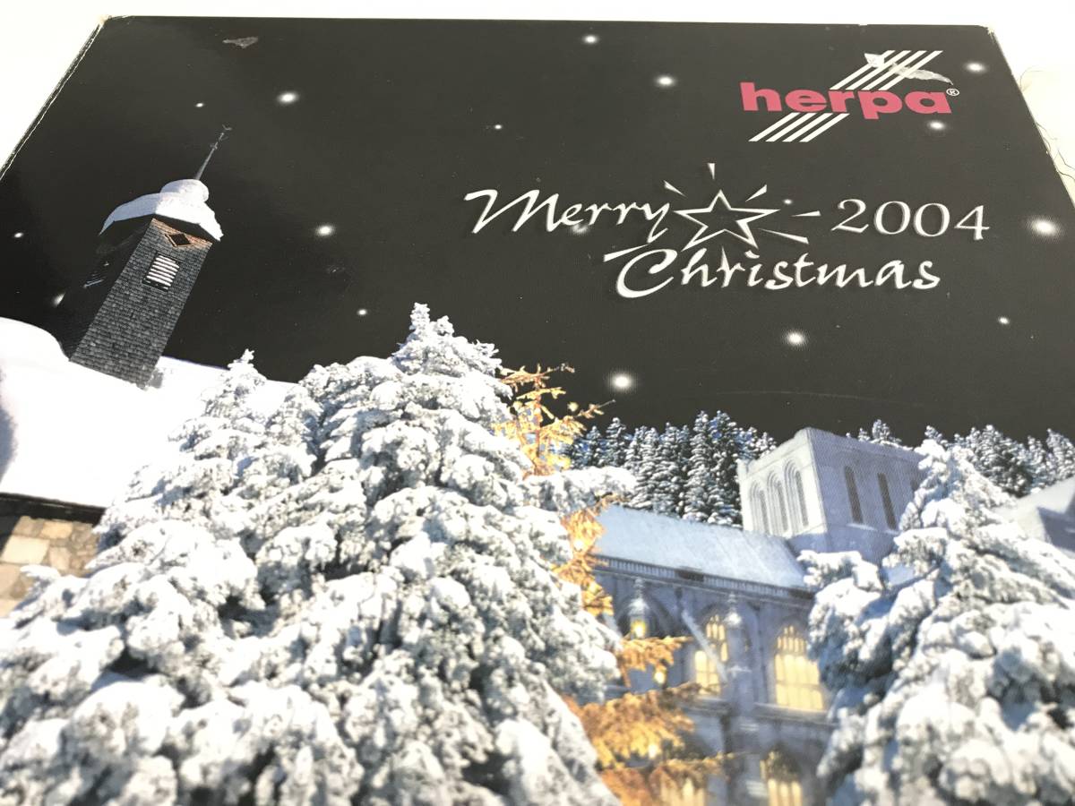 herpa/ヘルパ◆1:500 merry Christmas 2004 限定品 シリアル番号 2525 未展示品 メリークリスマスバージョンです。_画像10