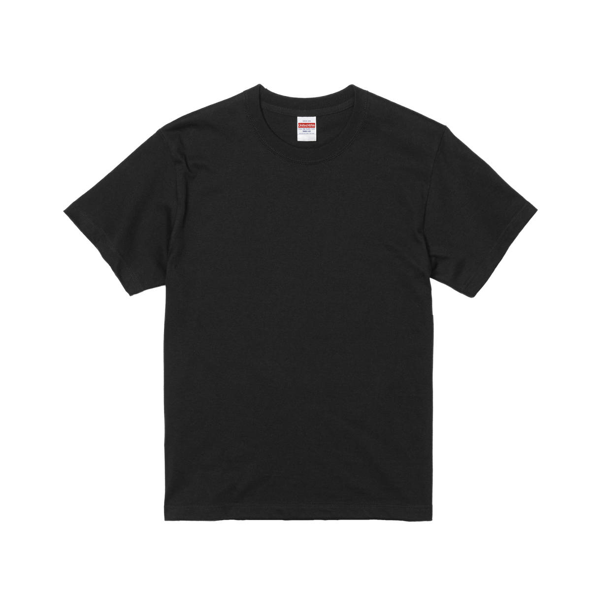 無地Tシャツ販売　ユナイテッドアスレ5001-01　Tシャツ10枚セット　XLサイズ(ブラック5枚+ホワイト5枚)