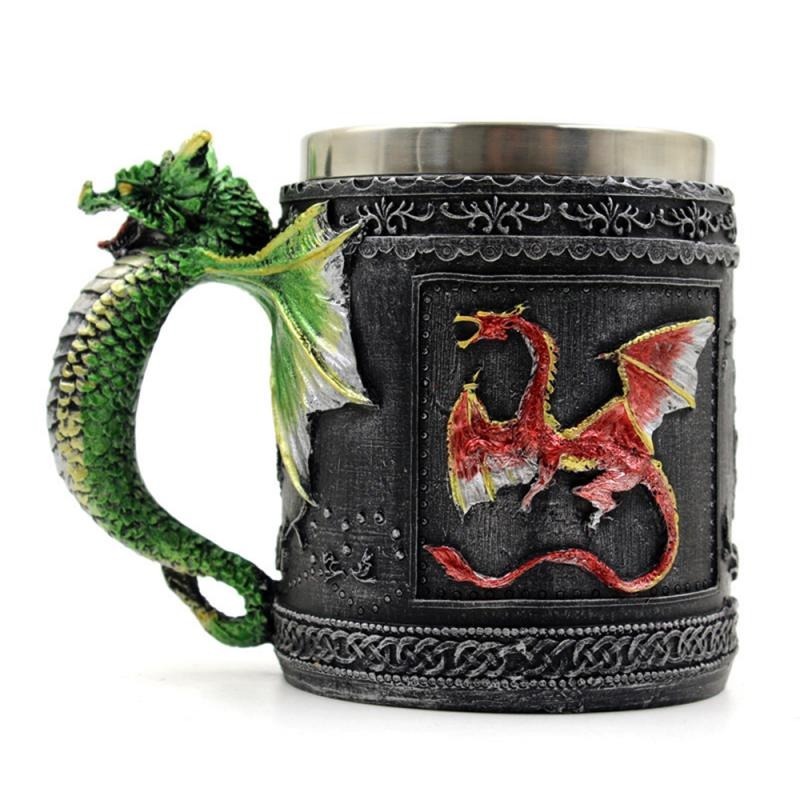1円スタート ドラゴン マグカップ ステンレス鋼 3d ジョッキ パーティー かっこいい At7437 1円スタート ドラゴン マグカップ ステンレス鋼 3d ジョッキ パーティー かっこいい At7437