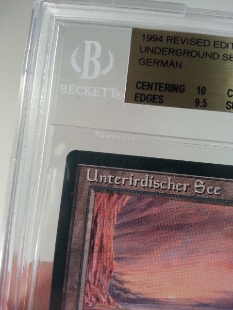 115000円 ○MTG○ RV Underground Sea(黒枠独語 BGS 9.5 GEM 115000円 ○MTG○ RV Underground Sea(黒枠独語 BGS 9.5 GEM