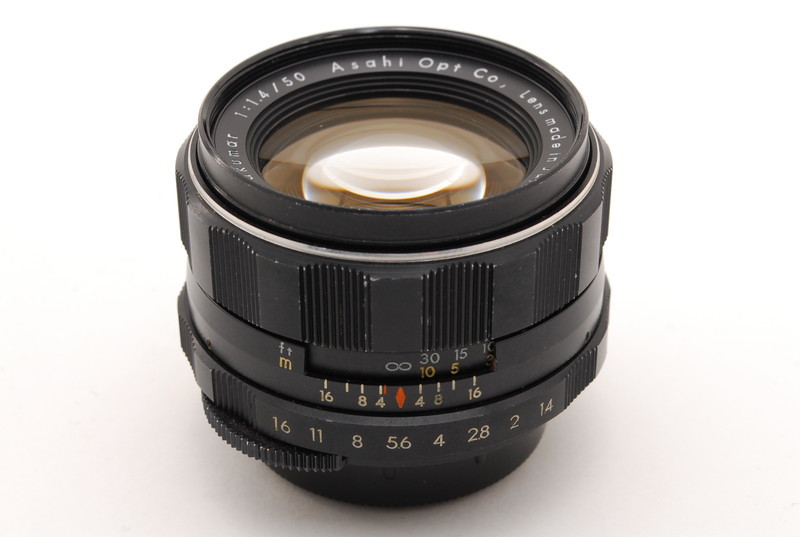 カメラ レンズ(単焦点) 超希少 PENTAX Super Takumar 50mm F1.4 前期 8枚玉 スーパータクマ－ 単焦点レンズ #0122184