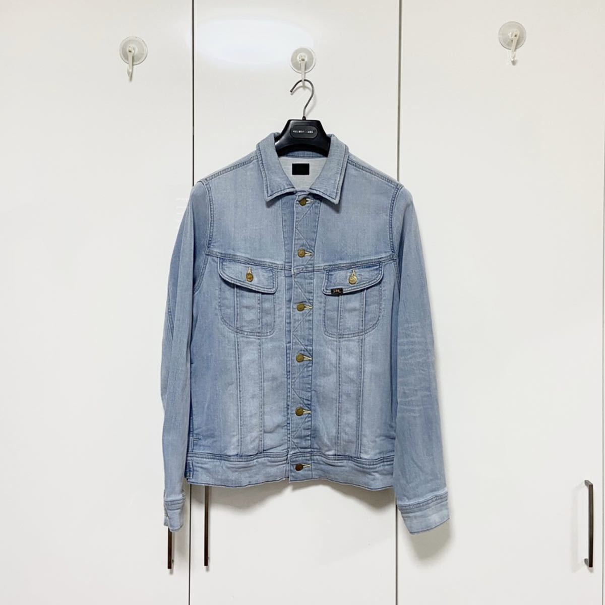 美品 ナノユニバース Lee 別注 101J jog rider jacket デニム 美品 ナノユニバース Lee 別注 101J jog rider jacket デニム