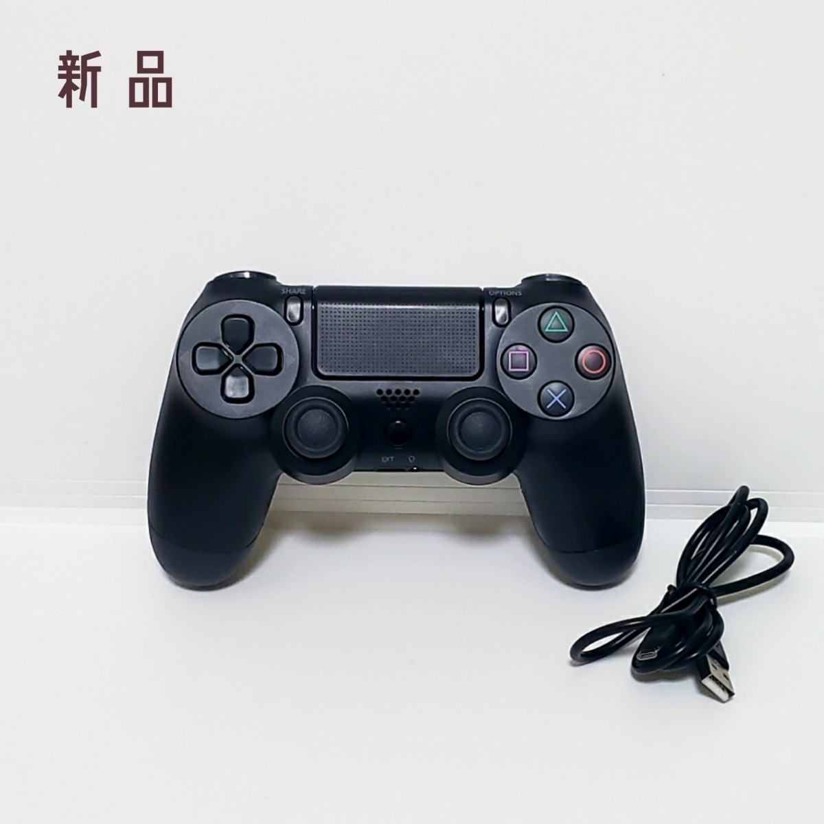 コメ不要　PS4 プレステ4　代用　コントローラー　ブラック　