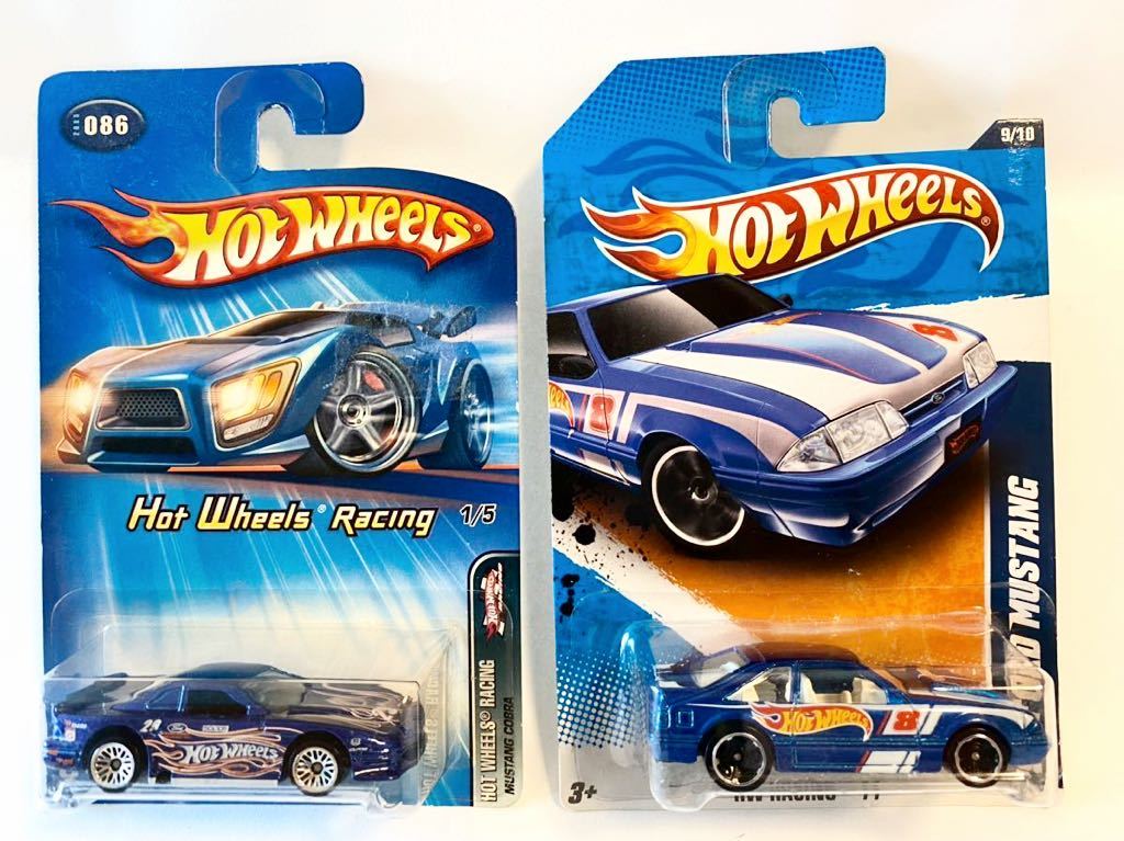 Hot Wheels ③ Mustang COBRA '92 Mustang 2台セット1/64 ホットウィール マスタング_画像1