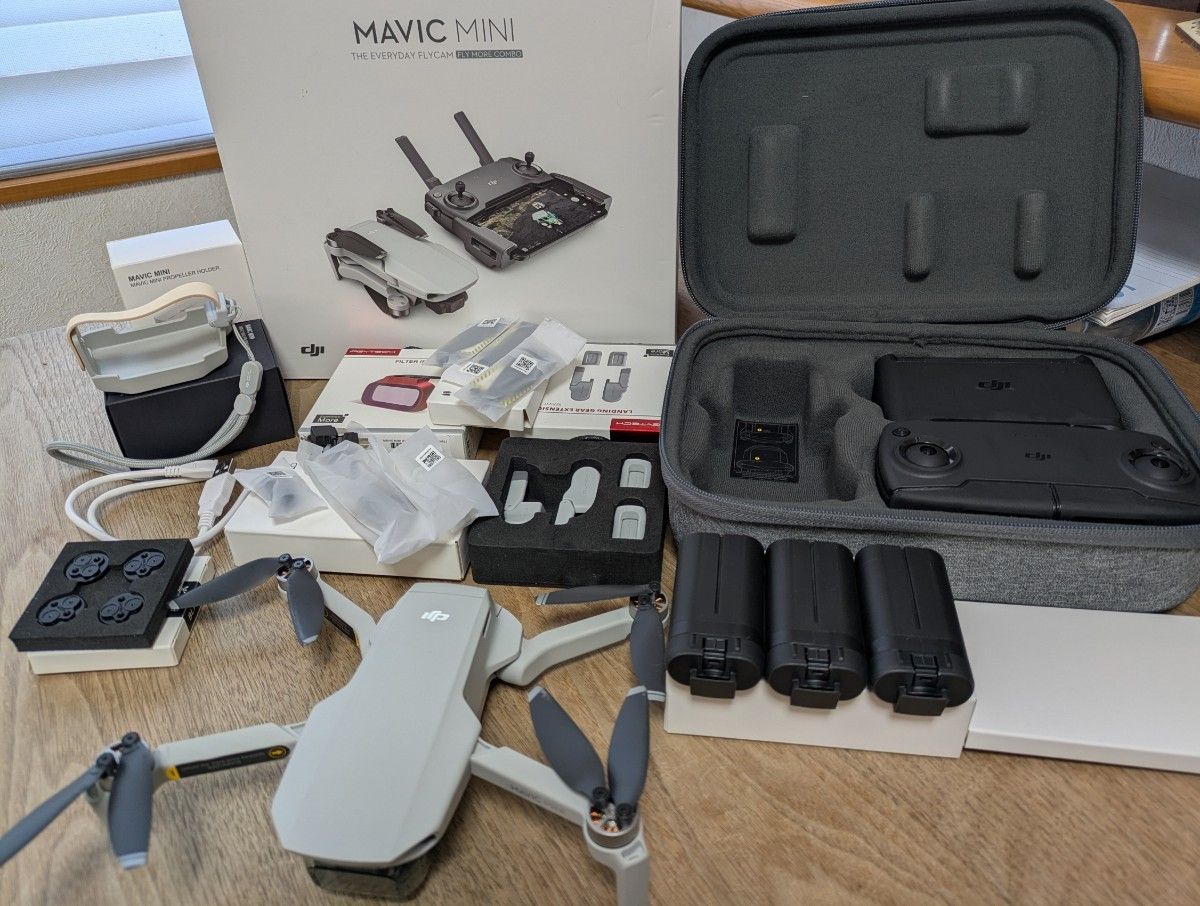 ドローン極美品｜DJI Mavic Mini Fly More Combo+付属品｜Yahoo!フリマ 