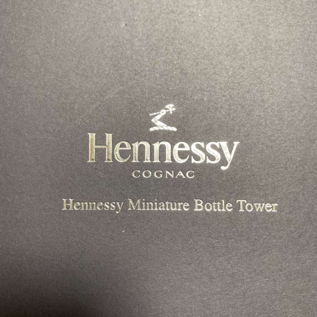 希少 新品 非売品 Hennessy ヘネシー X.O ミニチュア ボトル LED ライト タワー ディスプレイ オブジェ インテリア 置物 未使用 送料無料