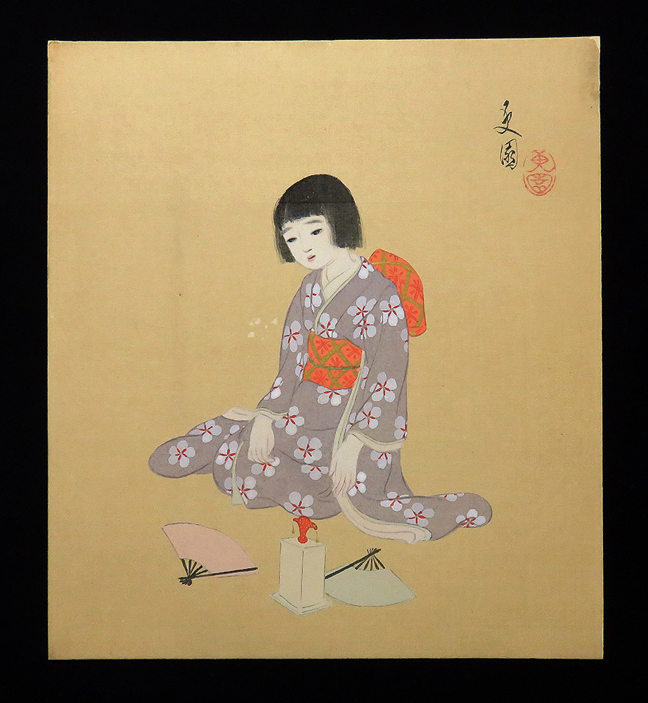 Yahoo!オークション - <C193043> 岡本更園(星野更園) 絹本肉筆 Yahoo!オークション - <C193043> 岡本更園(星野更園) 絹本肉筆