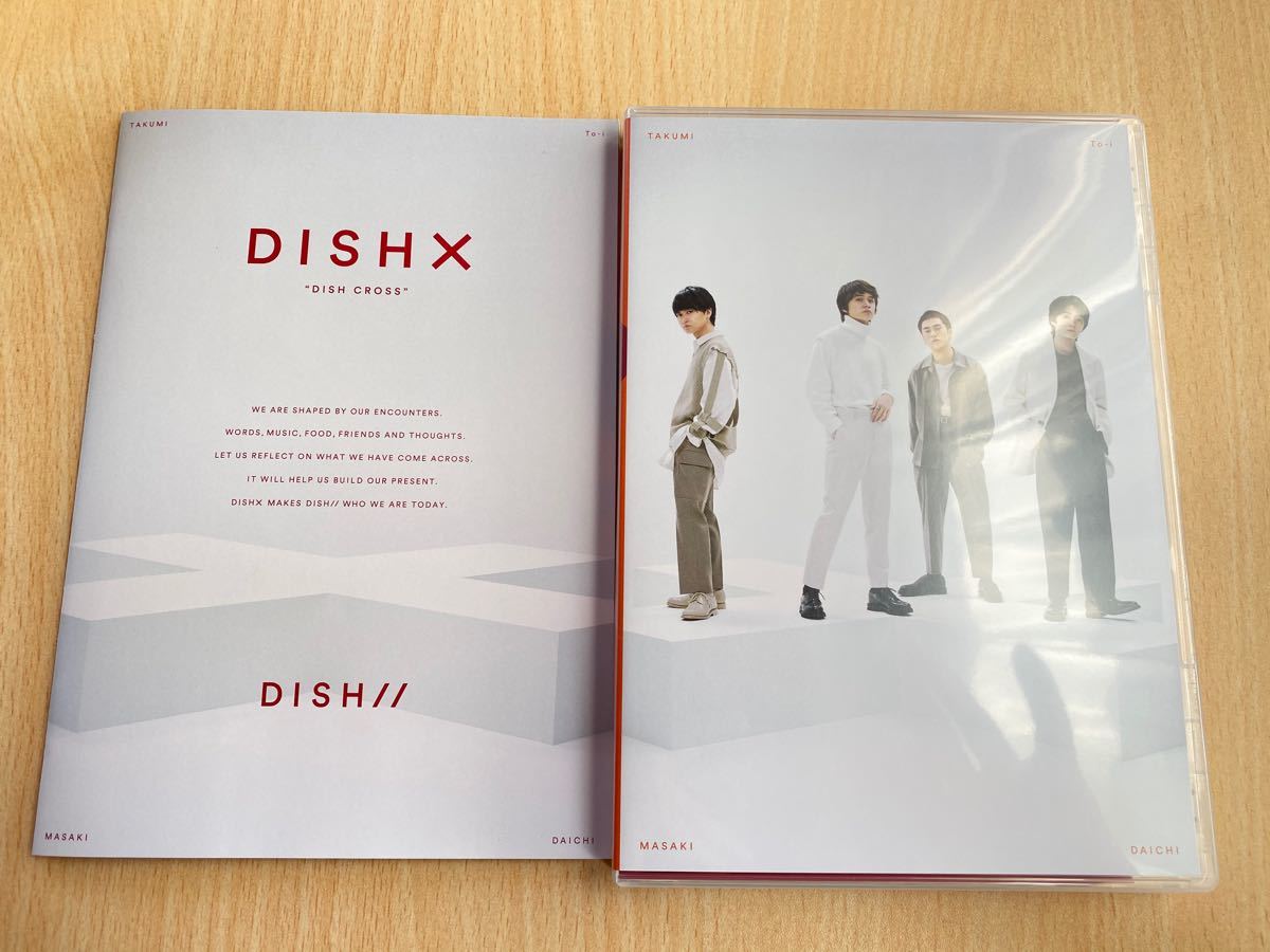 初回生産限定盤A (取) 三方背トールサイズ DISH//CD+DVD/X 21/2/24発売 オリコン加盟店