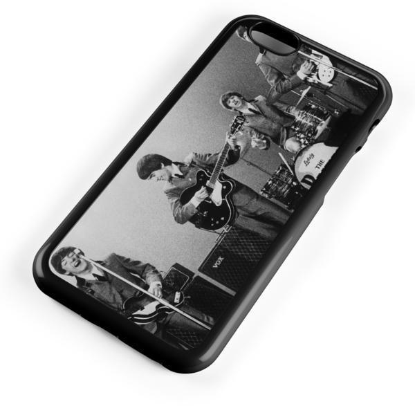 【ザ・ビートルズ/The Beatles】iPhone7対応!携帯ケース/スマホケース/アイフォンケース/ハードカバー/Hard Case/ブラック-5