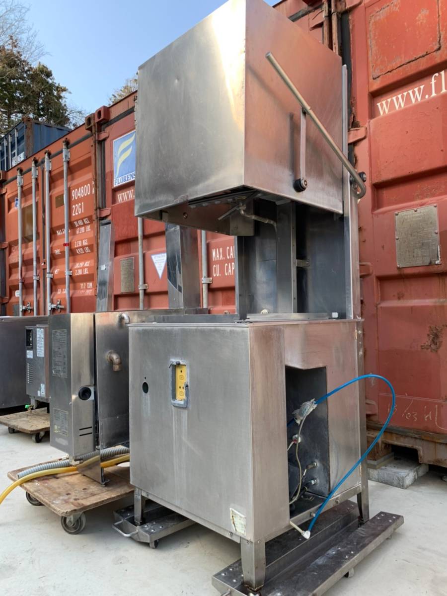 N003-5【在庫一掃セール】食器洗浄機 ブースター 横河電子機器 E5-G26 三相200V 都市ガス W950mm×D740mm×H1410㎜