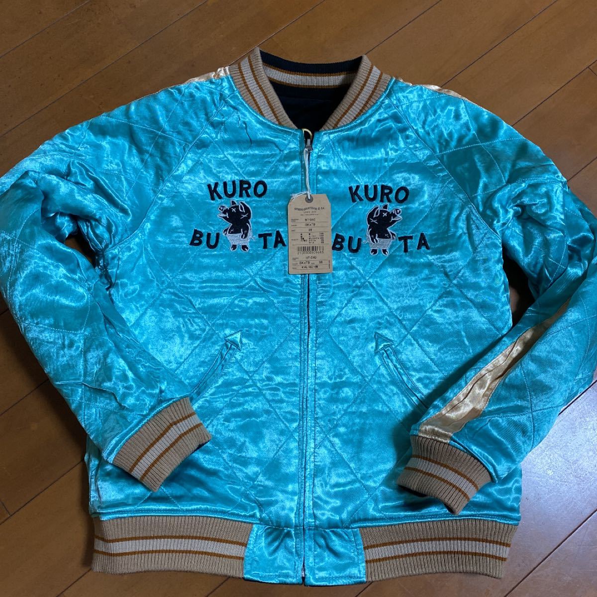新品 ステュディオダルチザン HEATH スカジャン KUROBUTA 新品 ステュディオダルチザン HEATH スカジャン KUROBUTA