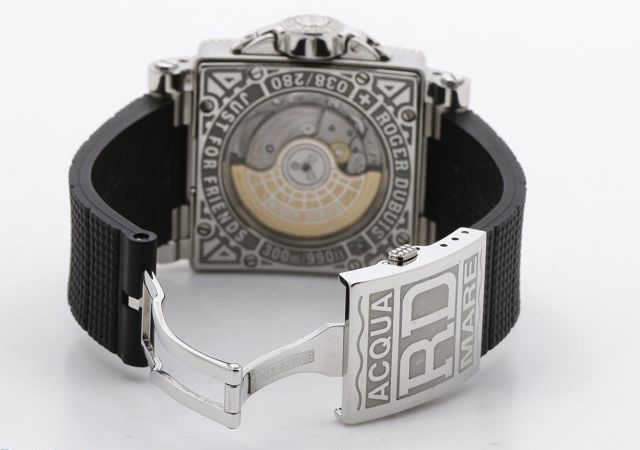 ♪ROGER DUBUIS　ロジェデュブイ　アクアマーレ　GA35219　２８０本限定　メンズ腕時計　中古品　A52652