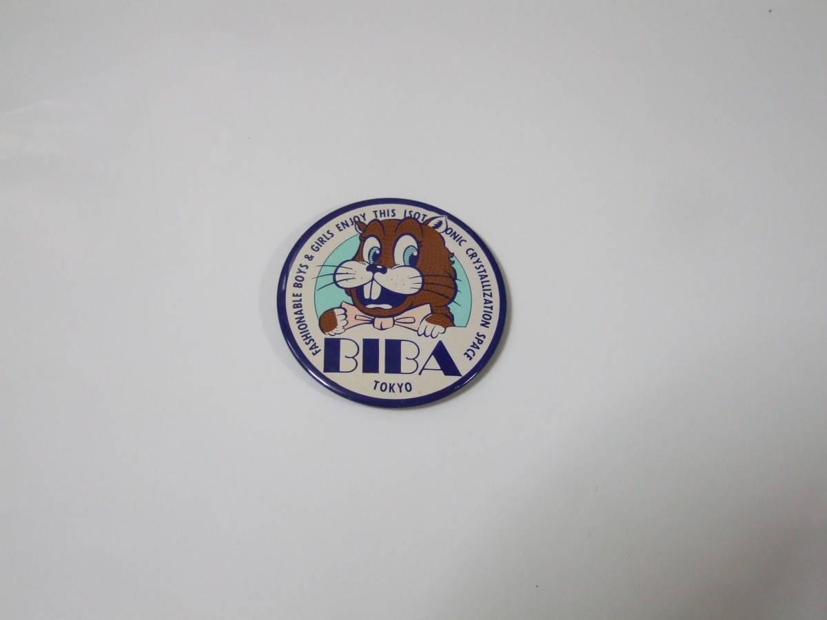 BIBA higashi .. pavilion viva beaver can badge 80s disco canterbury house 