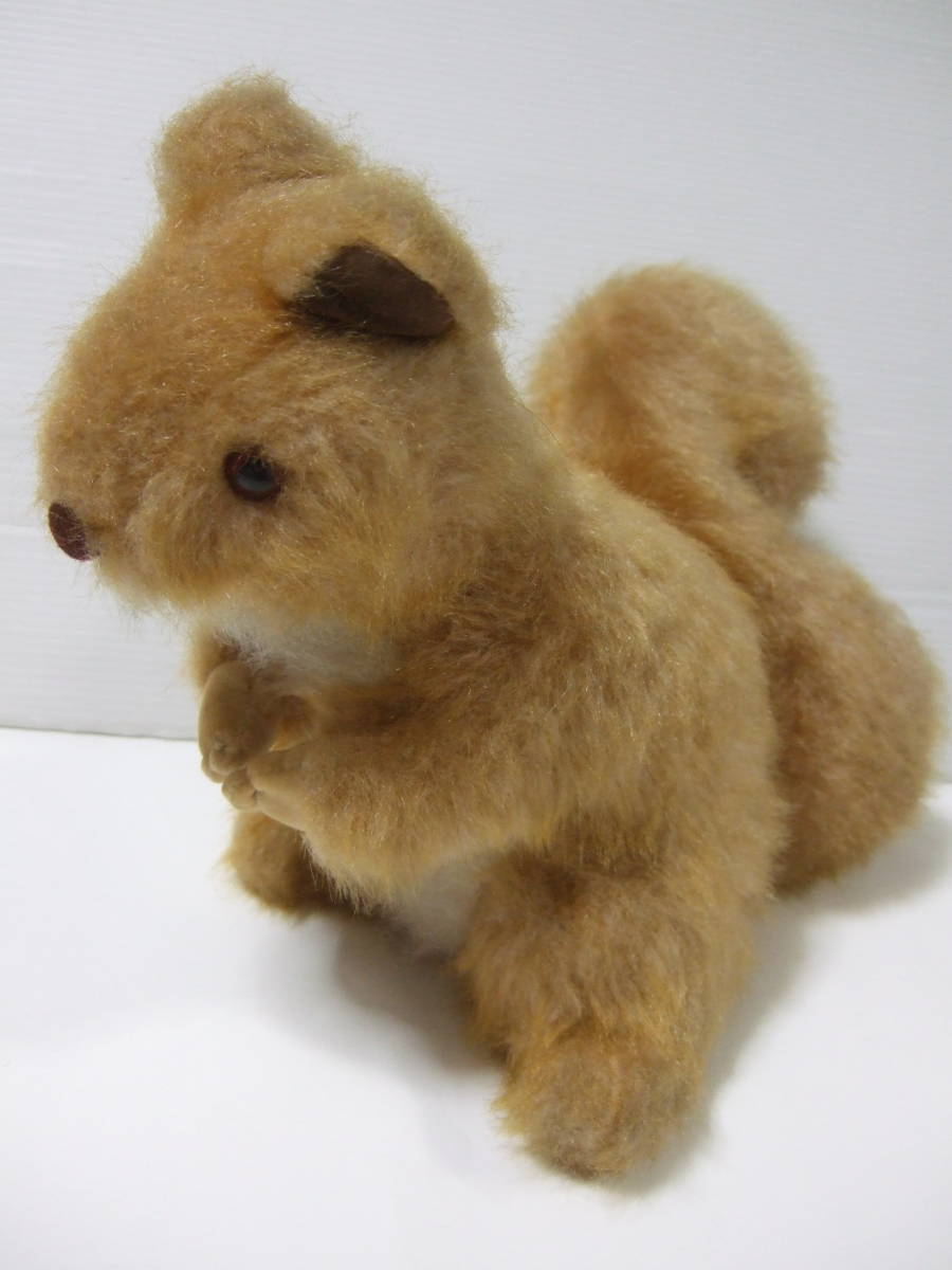 Merrythought リス　ぬいぐるみ　 茶色　Squirrel Made In England イングランド　Ironbridge Shrops メリーソート