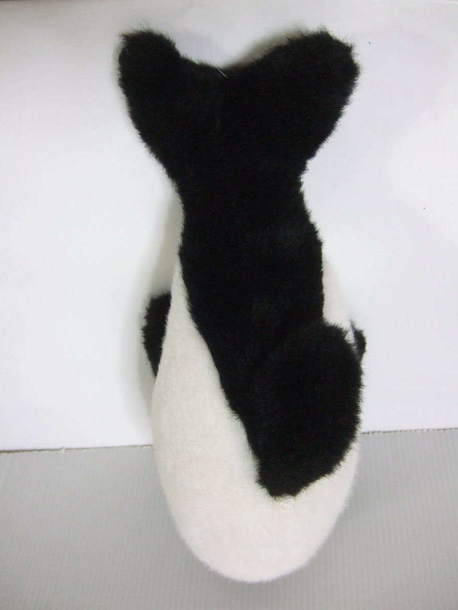 ikb white black iro sharing dolphin Panda dolphin white black dolphin ... soft toy 
