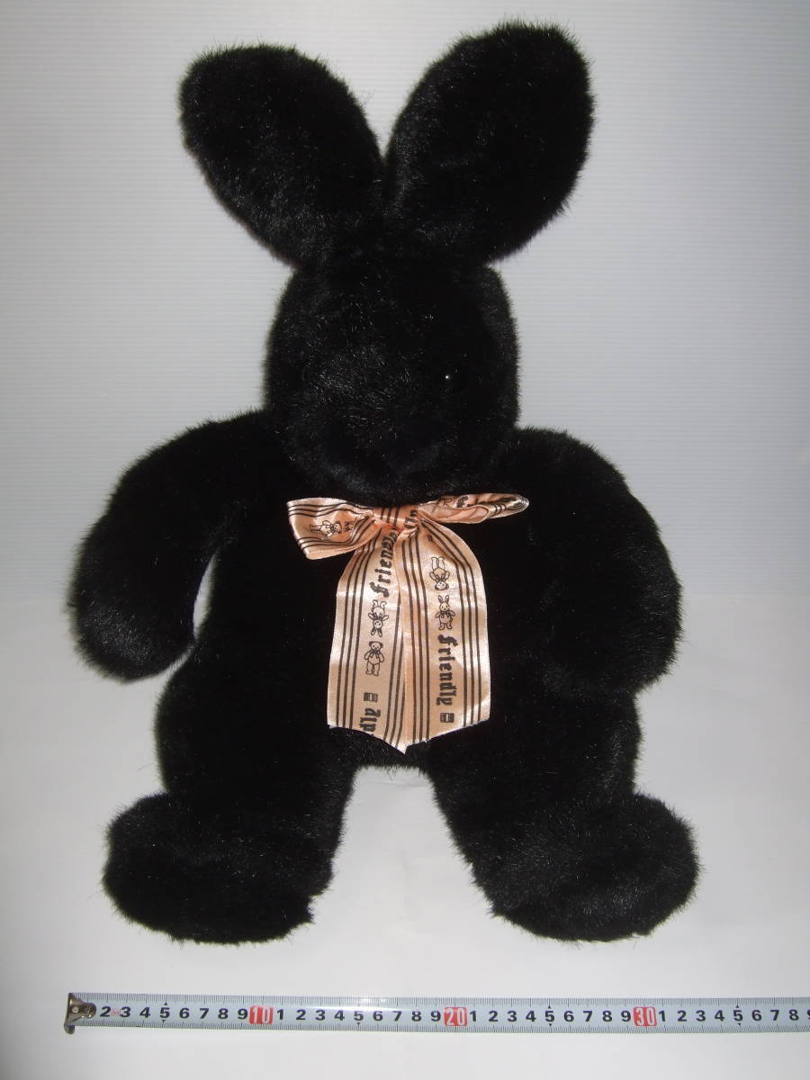 OIKE oo ike soft toy ... rabbit black rabbit black friendly lovely large big size 