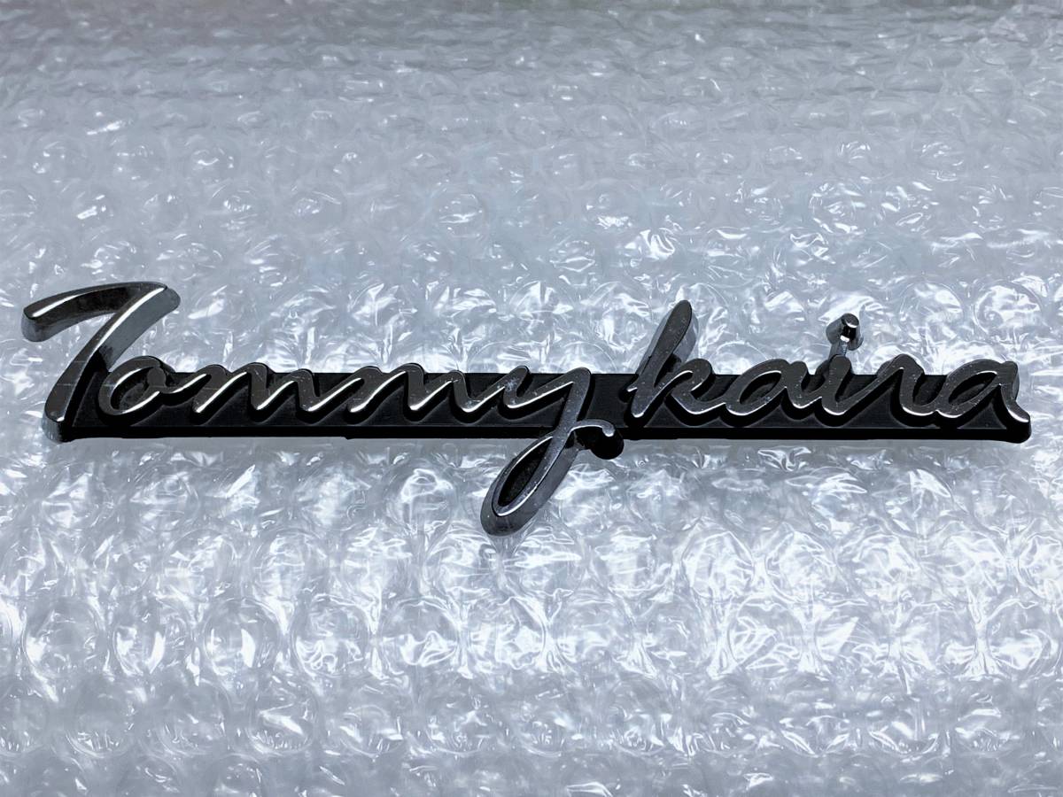 新品☆ 当時物 Tommykaira トミーカイラ メタル エンブレム 日産