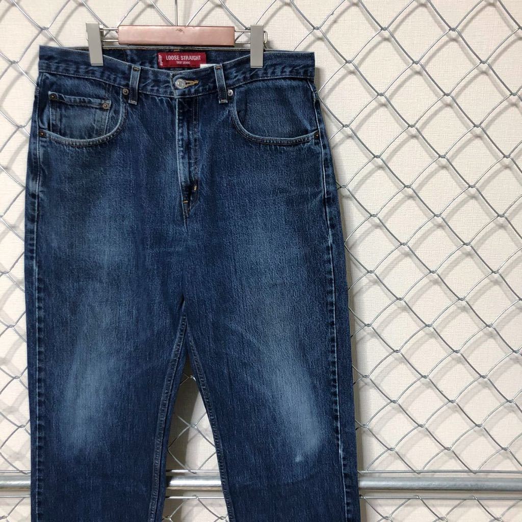 Levi's 569 リーバイス 02年製 ルーズストレート デニムパンツ ジーンズ 33x32