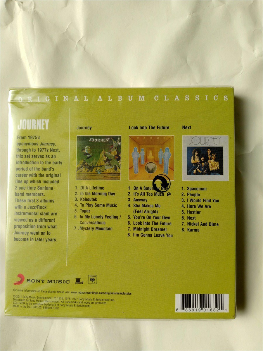 ジャーニー ORIGINAL ALBUM CLASSICS Journey
