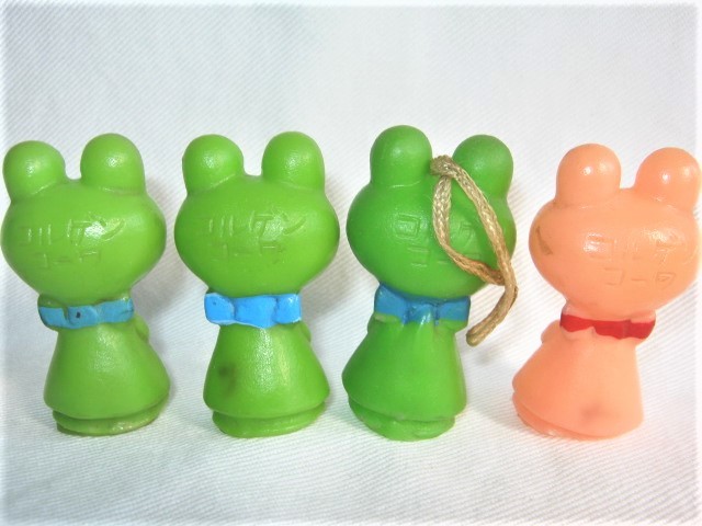 中古品 1960年代頃 当時物 コルゲンコーワ マスコットカエル 指 中古品 1960年代頃 当時物 コルゲンコーワ マスコットカエル 指