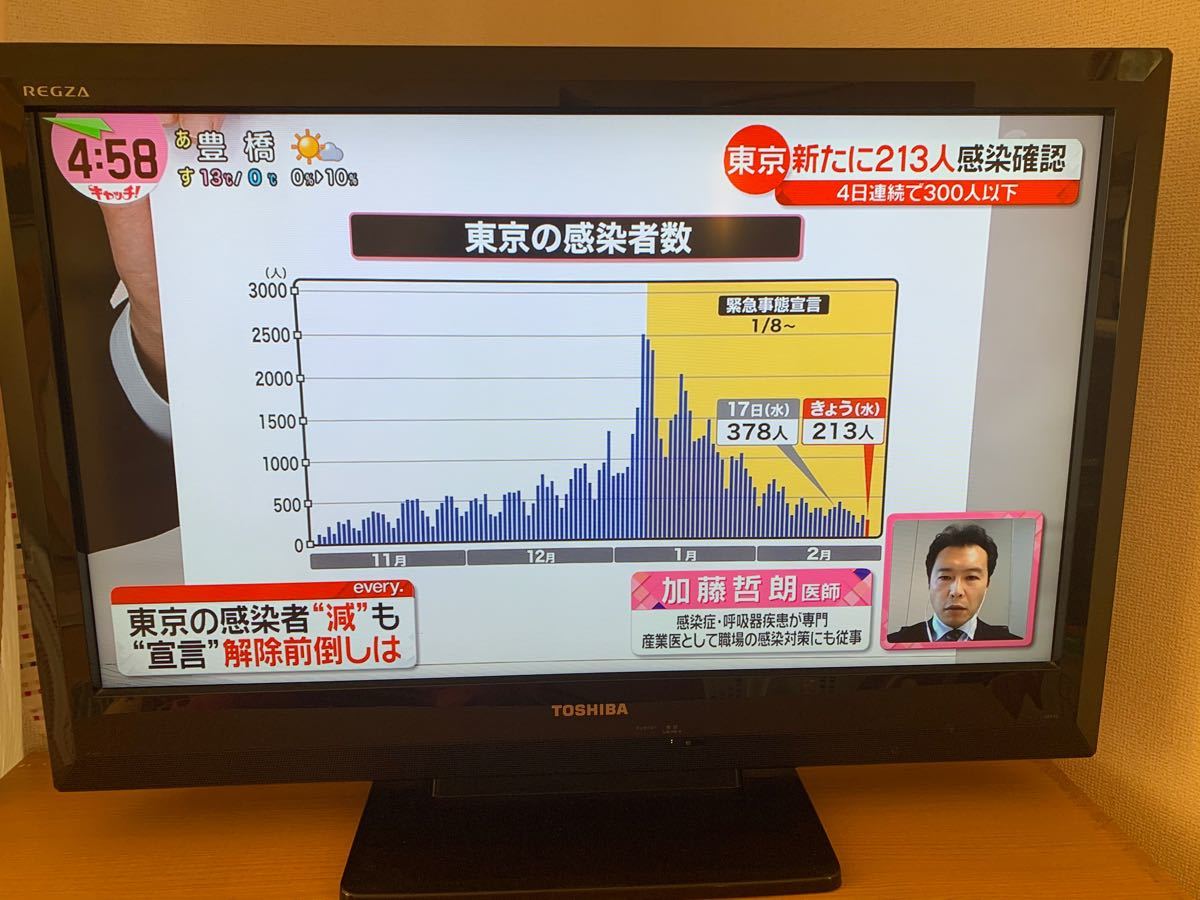 TOSHIBA REGZA A1S 32A1S テレビ本体リモコン付き