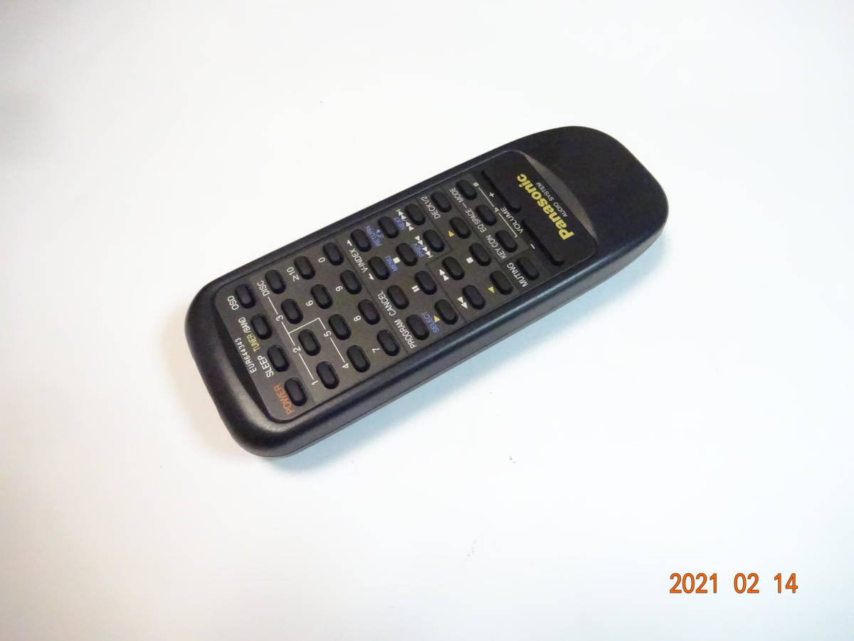  Panasonic SC-VC450 for remote control compo player for remote control 