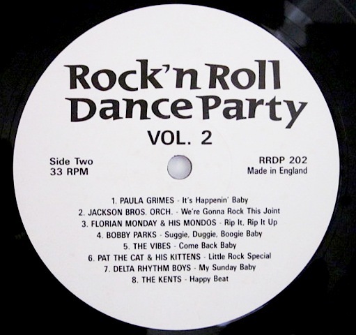  super masterpiece great number compilation maniac popular series navy blue pi* records out of production LP * Rock'n Roll Dance Party Vol 2 lock n roll jive R&B rockabilly 