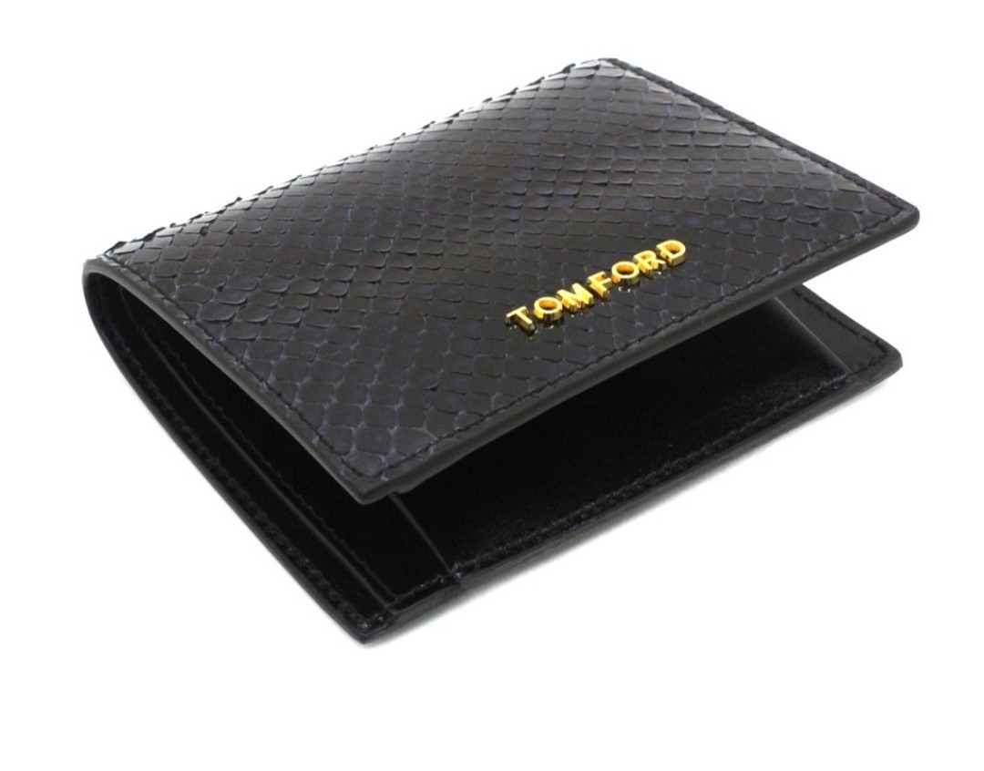 トムフォード】15万 パイソンレザー 最高級品 新品未使用 財布 トムフォード】15万 パイソンレザー 最高級品 新品未使用 財布