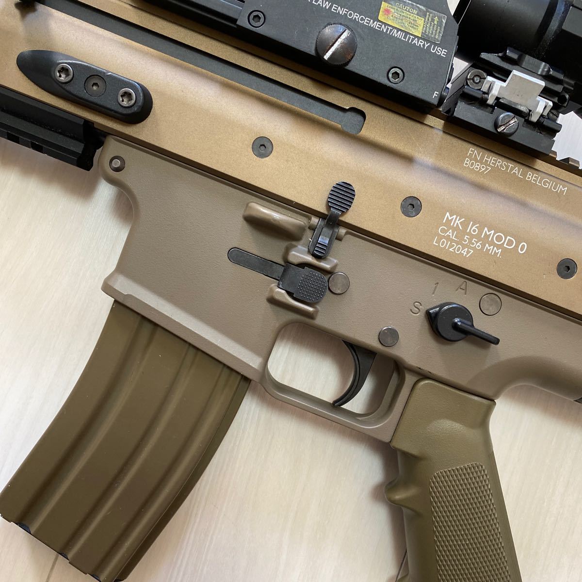 東京マルイ 次世代電動ガン SCAR-L mk16 mod 0 FDE 美品|Yahoo 東京マルイ 次世代電動ガン SCAR-L mk16 mod 0 FDE 美品|Yahoo