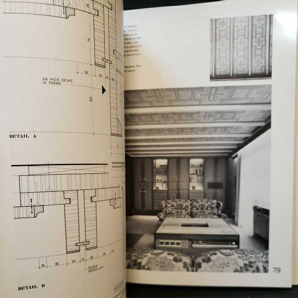 [Holzdecken im Wohnhaus. Formen und Konstruktionen im handwerklichen Innenausbau]Arno Knobloch wooden ceiling manufacture large . work 