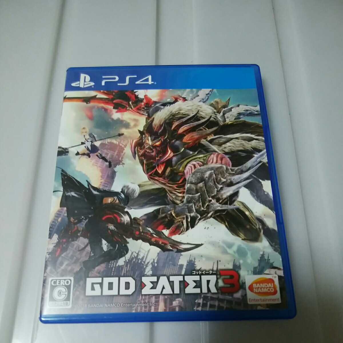 PS4ソフト　ゴッドイーター３　GOD EATER 3 [通常版]　中古_画像1