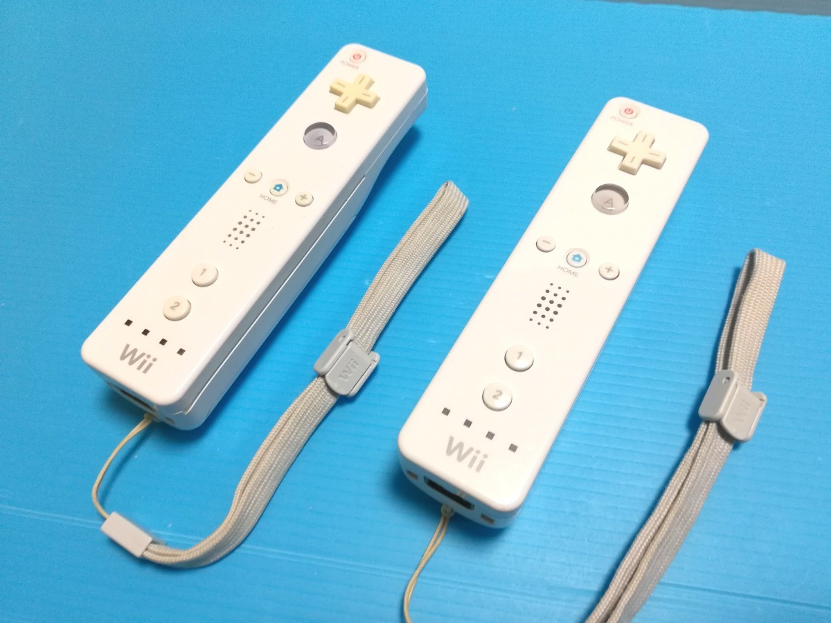 Wiiマリオカート マリオカート　Wii リモコン（シロ）2個　Wii ハンドル2個