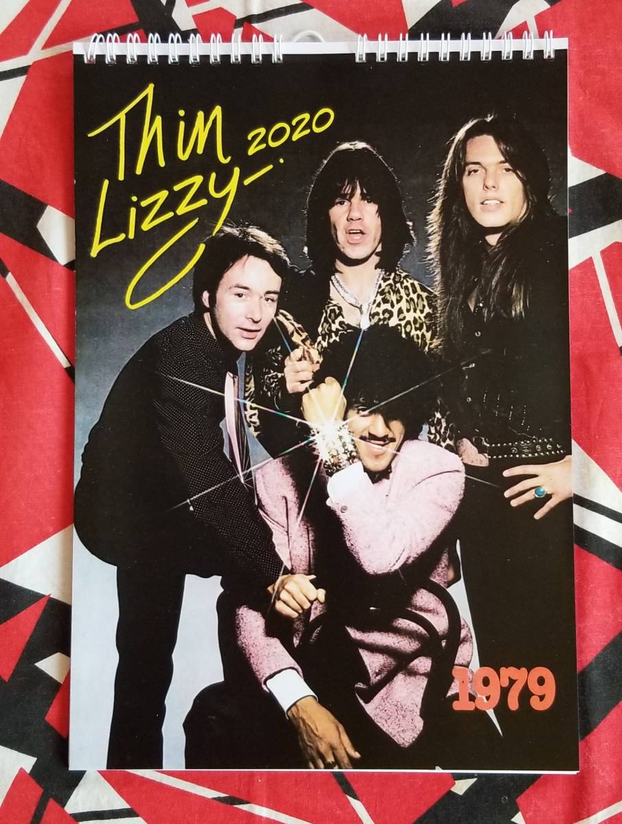 【超レア品】THIN LIZZY(シンリジィ）／2020年ポスターカレンダー　新品・未使用品_画像2