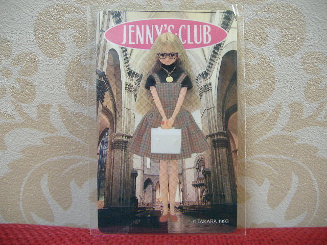 JENNY'S CLUB ジェニーズクラブ タカラ 1993年 カード ノーマル 当時物 美品 超希少 即決 グッズ レトロ リカちゃん マイナー カードダス c_画像1