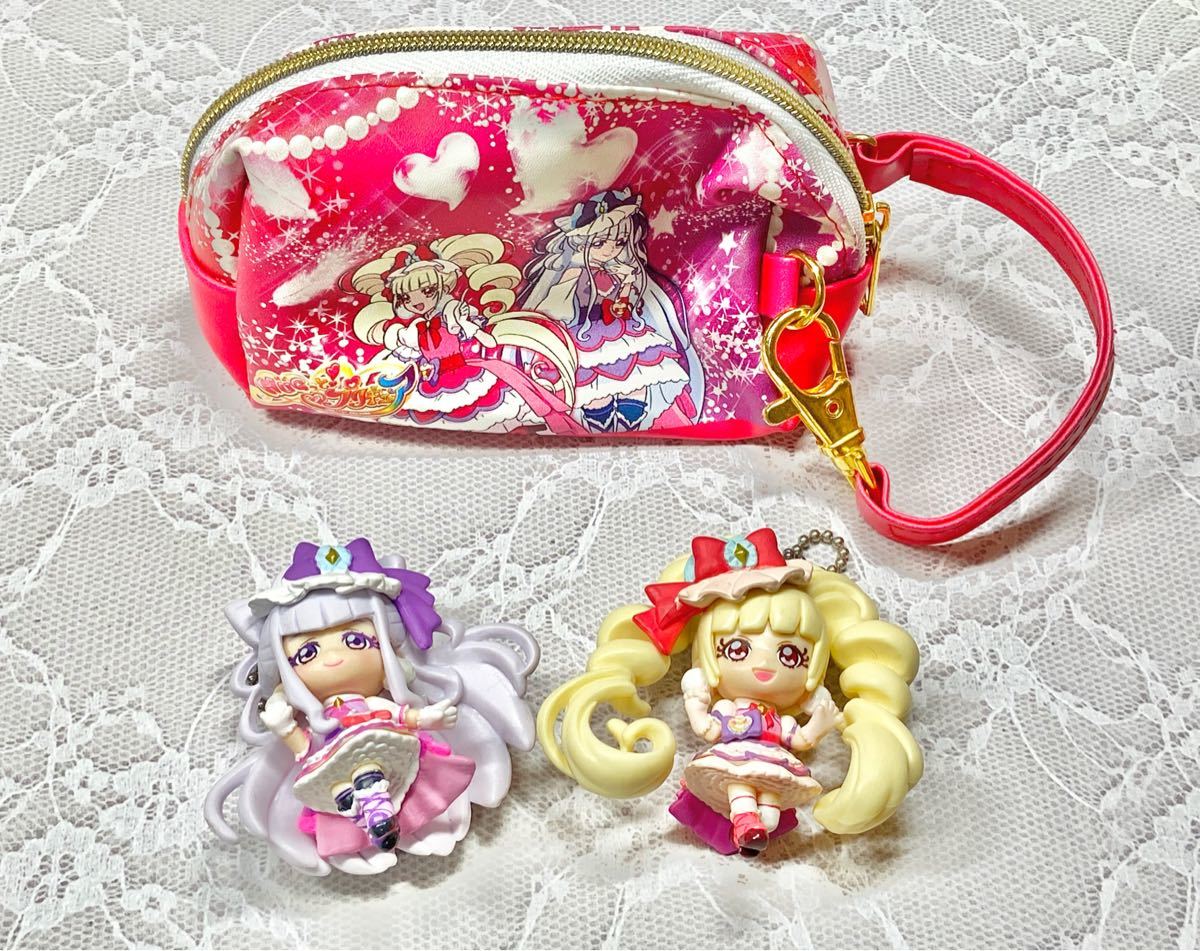 プリキュア　ハグっとプリキュア　キーホルダー　ポーチ