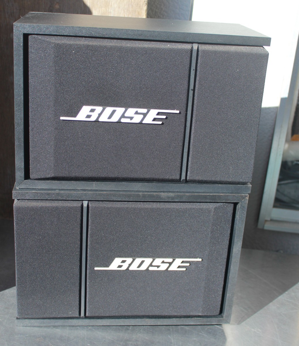 ペア BOSE 201 AUDIO/VIDEO MONITOR direct reflecting 壁掛け金具付属