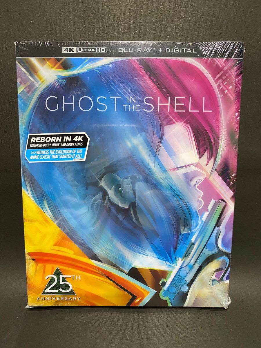 新品未開封Ghost In The Shell (EXCLUSIVE STEELBOOK 4K Ultra HD +Blu-ray