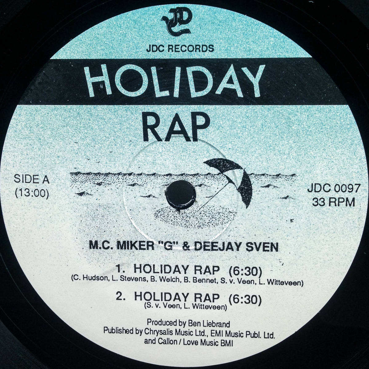 [12] '86米Orig / JDC Records / JDC 0097 / MC Miker G. & DJ Sven / Holiday Rap / Electro / Pop Rap_画像1