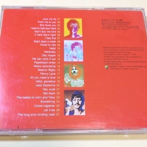 THE BEATLES  1  ビートルズのCDです。