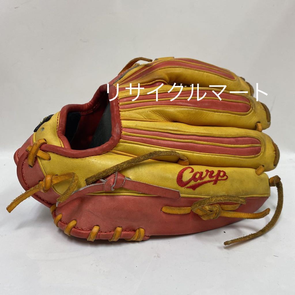  редкость редкий Hiroshima Toyo Carp Satake . futoshi изначальный игрок реальное использование перчатка 13 номер времена 2006 год из 2007 год на данный момент Hiroshima. удар .. рука satake 13 SSK перчатка 