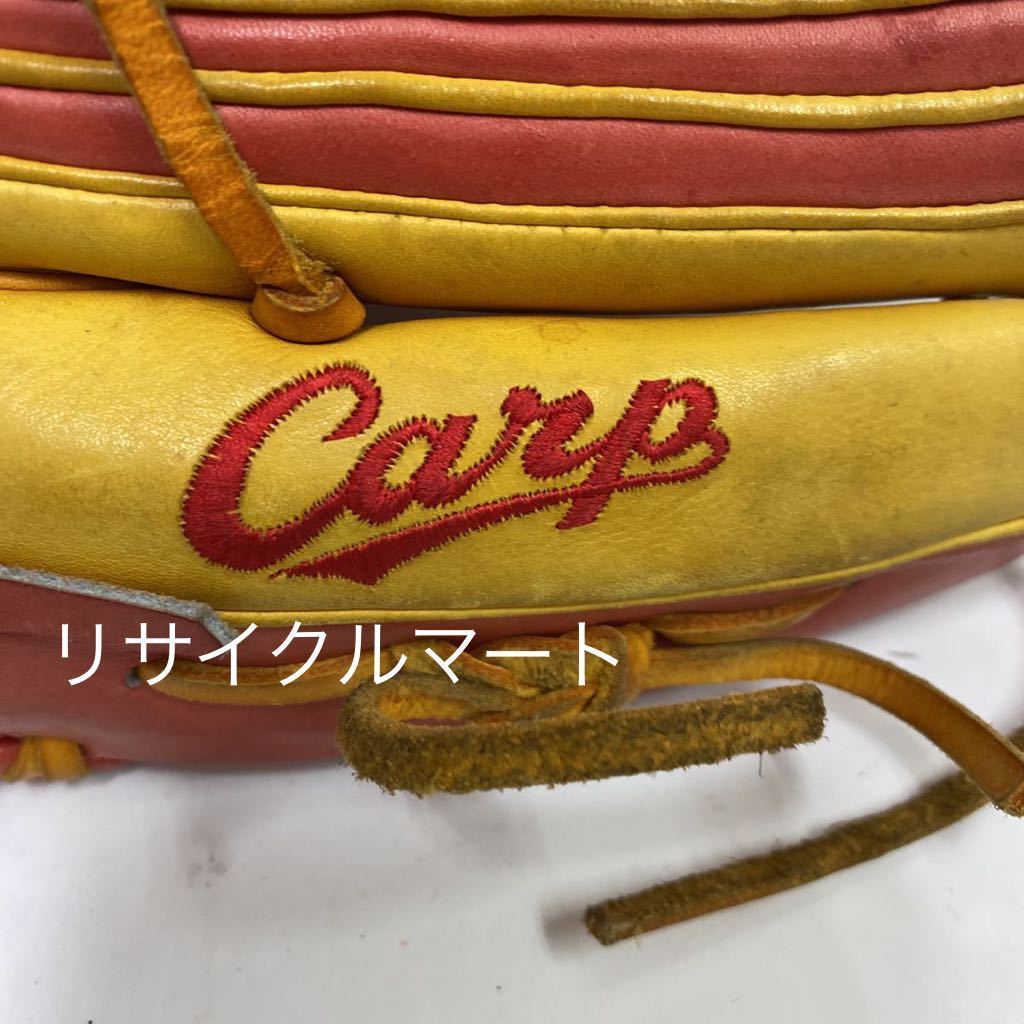  редкость редкий Hiroshima Toyo Carp Satake . futoshi изначальный игрок реальное использование перчатка 13 номер времена 2006 год из 2007 год на данный момент Hiroshima. удар .. рука satake 13 SSK перчатка 