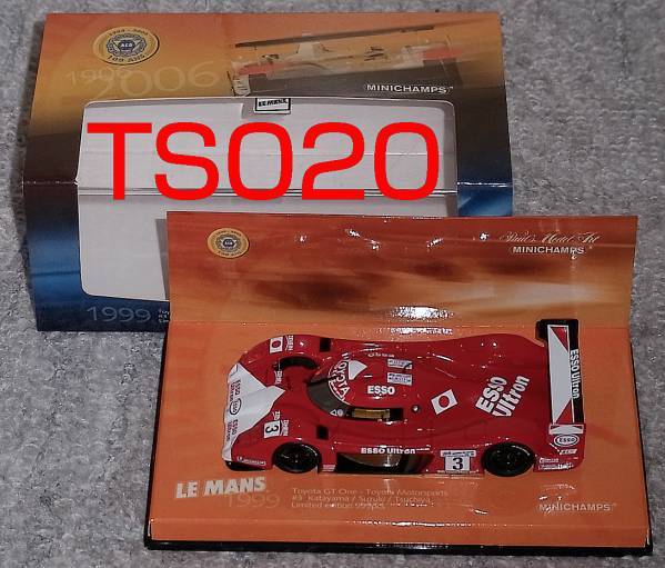 ACO別注 1/43トヨタ GT-ONE 片山 鈴木 土屋 ルマン 1999 GT1