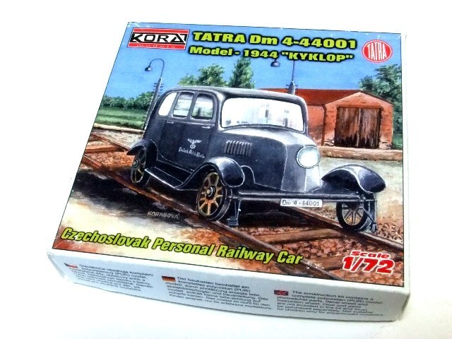 KORA 1/72・ドイツ軍 タトラ Dm4-44001 KORA 1/72・ドイツ軍 タトラ Dm4-44001