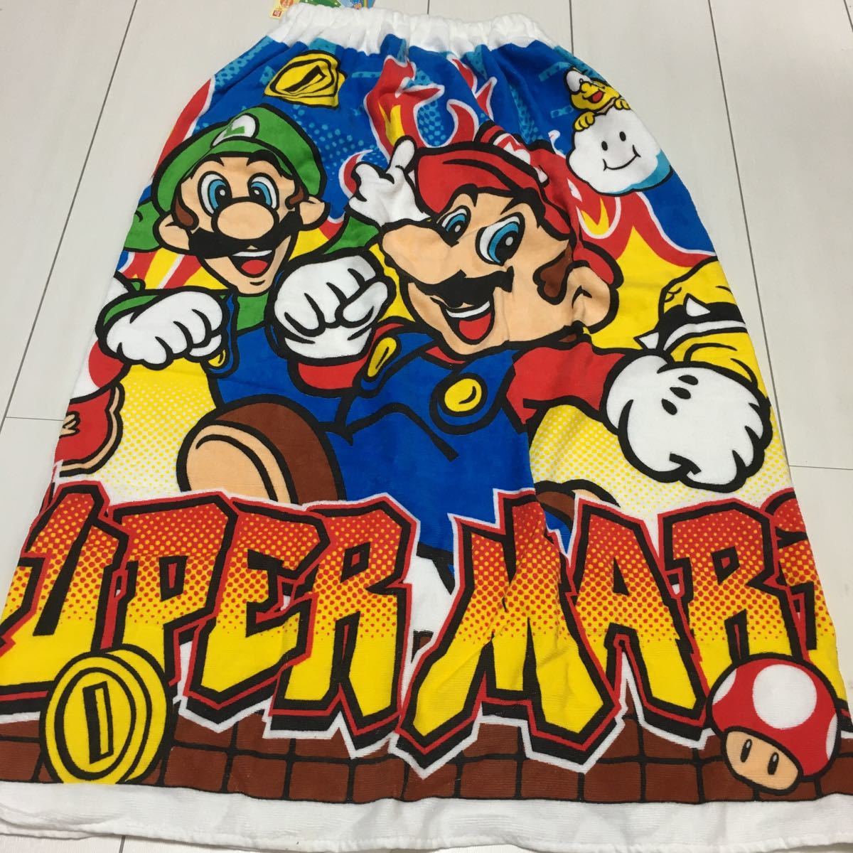 Paypayフリマ マリオ ラップタオル 新品 Paypayフリマ マリオ ラップタオル 新品