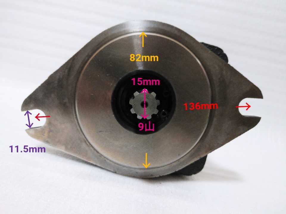  oil pressure pump forklift construction machinery heavy equipment used 