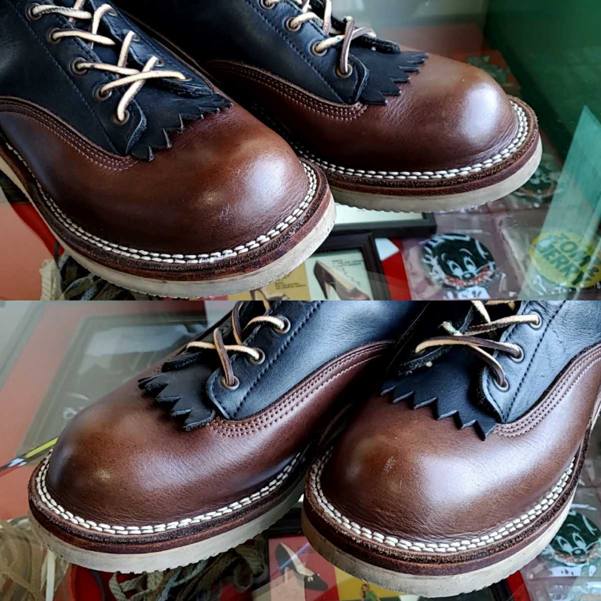 664 希少 NICK'S BOOTS ニックスブーツ LTT レースアップブーツ 664 希少 NICK'S BOOTS ニックスブーツ LTT レースアップブーツ