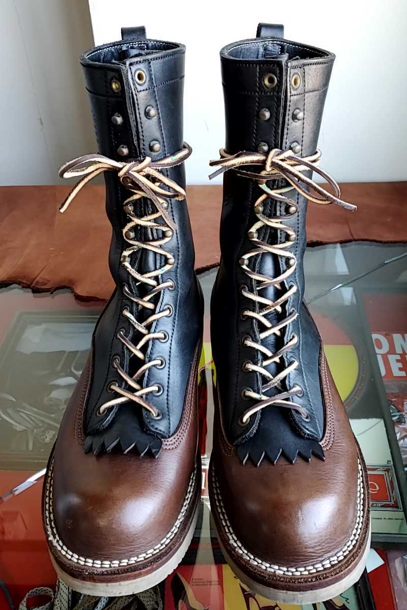 664 希少 NICK'S BOOTS ニックスブーツ LTT レースアップブーツ 664 希少 NICK'S BOOTS ニックスブーツ LTT レースアップブーツ