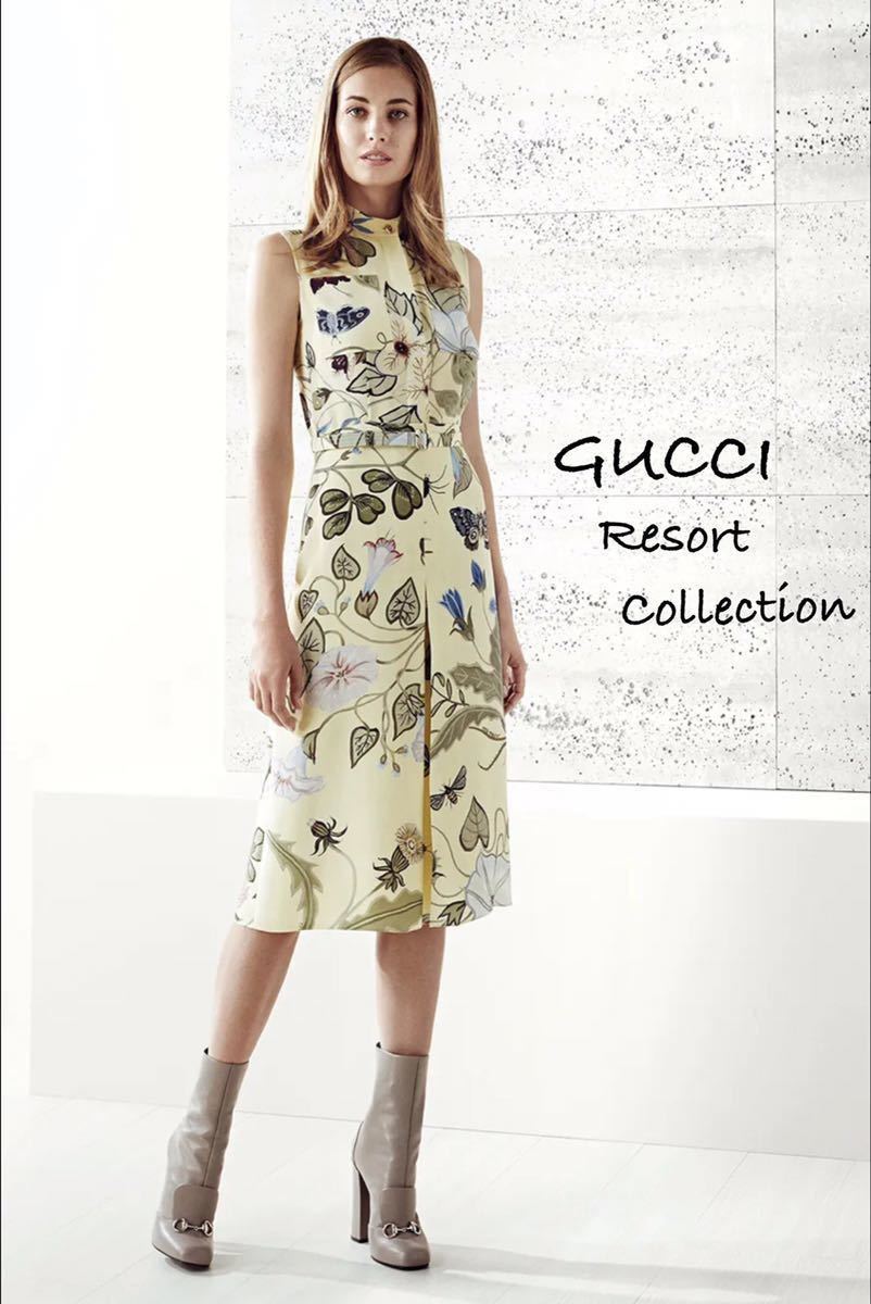 15.Resort GUCCI/グッチ ワンピース シルク・絹100％ コレクション掲載